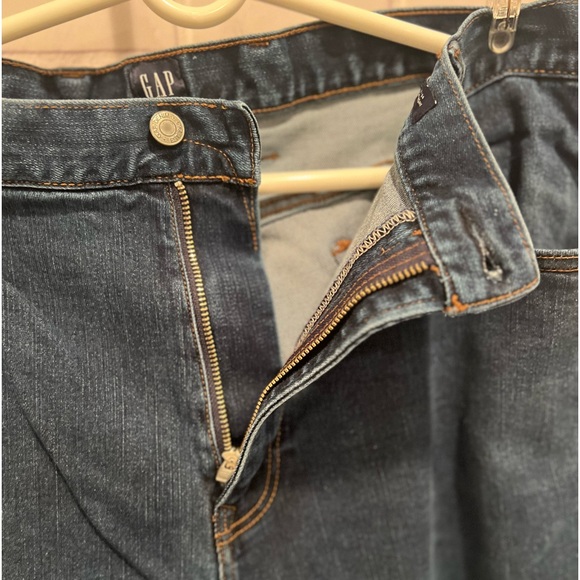 GAP men blue jeans straight/size 42x34 - Picture 6 of 10